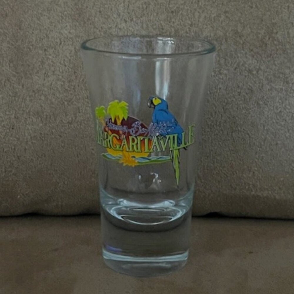 Jimmy Buffett MARGARITAVILLE Las Vegas Logo Shot Glass